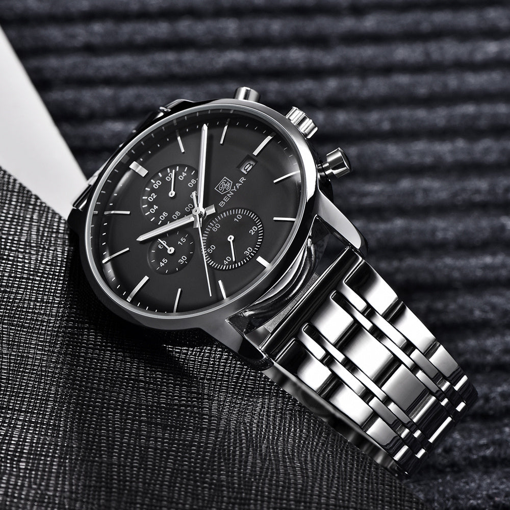 Casual Fashion Eye Men's Watch Luminous Men's Watch Calendar