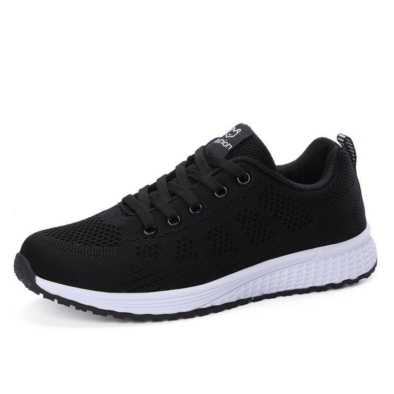 Women Casual Shoes Breathable Walking Mesh Flat Non-slip Shoes