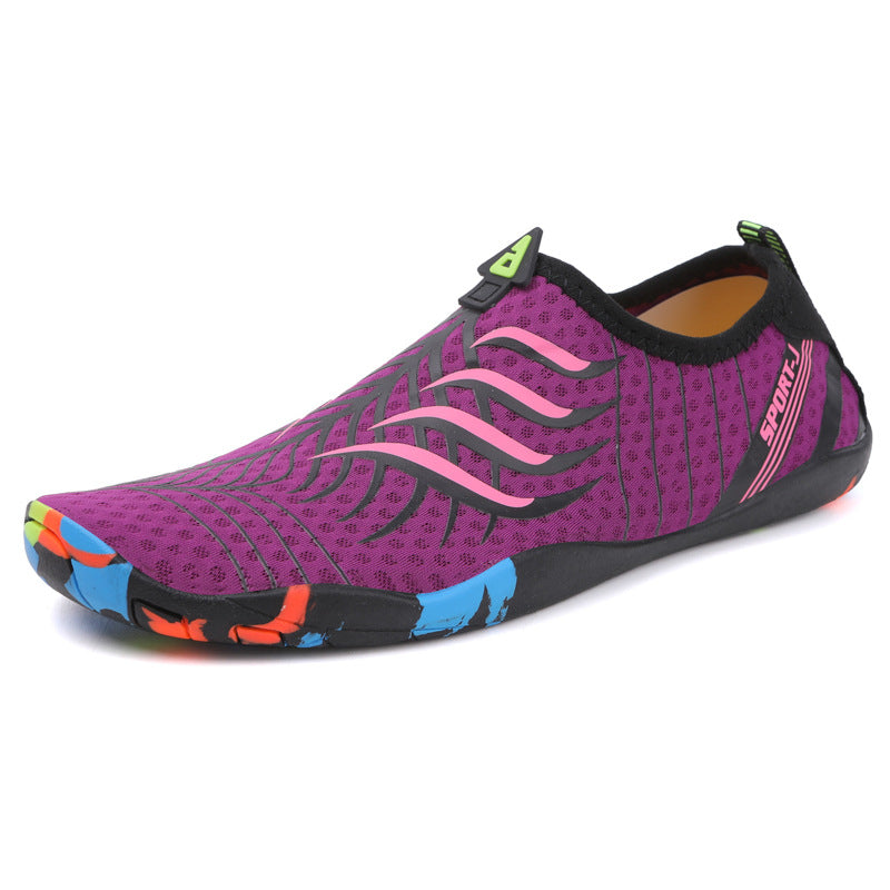 Outdoor Beach Shoes Couple Wading Barefoot Skin-friendly Shoes Snorkeling Non-slip
