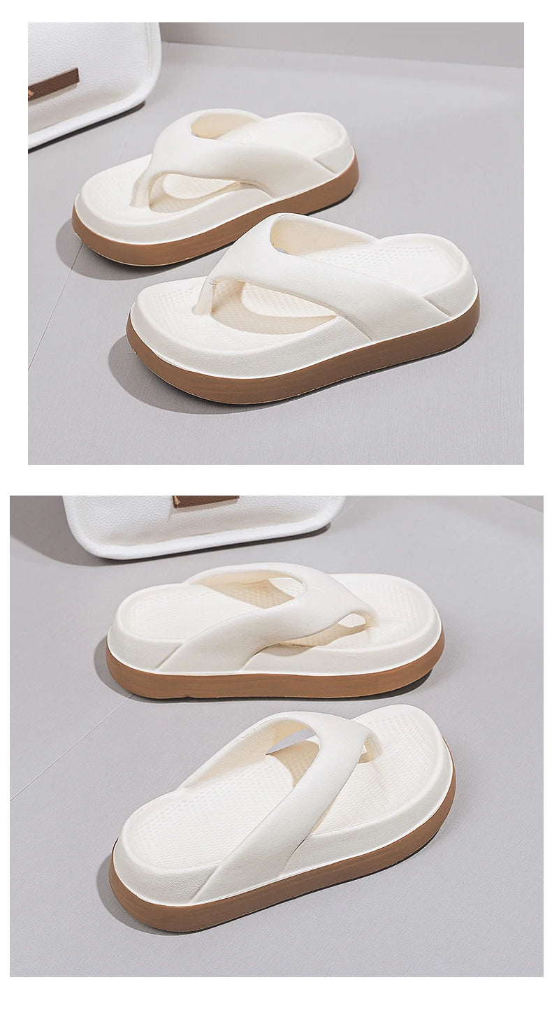 Woman flip flops Popular Design Shoes Casual Platform Sandals non-slip Outdoor slippers Unique features Flat sandals
