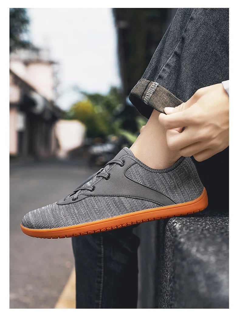 Running, Walking Shoes Lightweight and Breathable Sneakers Wide Barefoot Shoes