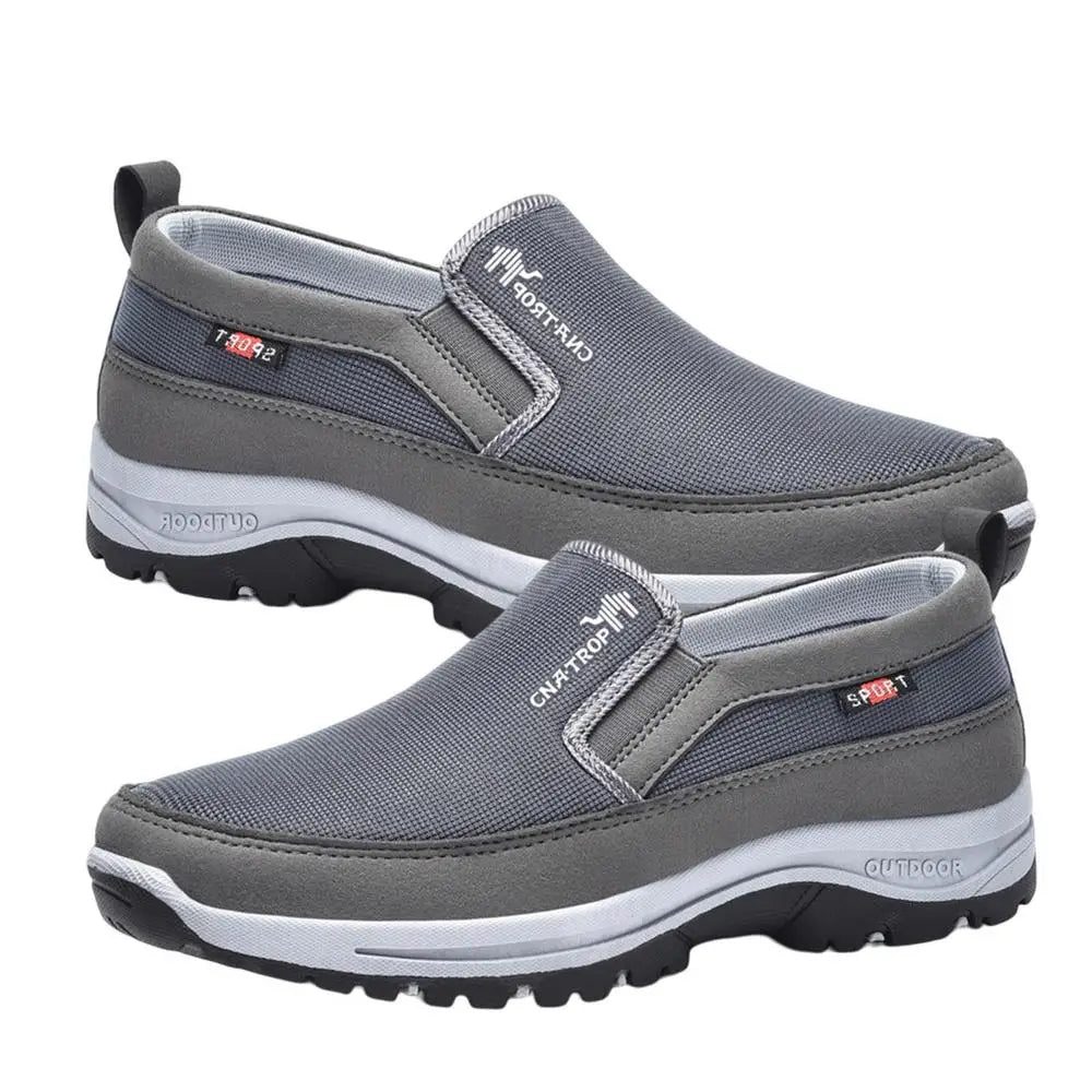 Men Shoes Comfortable Walking Shoes Lightweight Casual Sneakers Breathable Slip On Mens Loafers For Hiking Walking