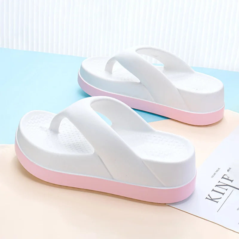 Woman flip flops Popular Design Shoes Casual Platform Sandals non-slip Outdoor slippers Unique features Flat sandals