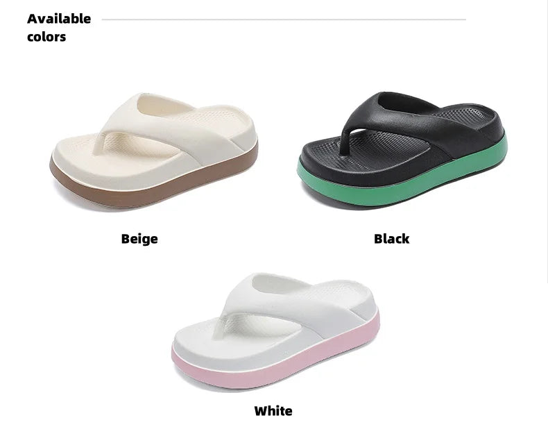 Woman flip flops Popular Design Shoes Casual Platform Sandals non-slip Outdoor slippers Unique features Flat sandals