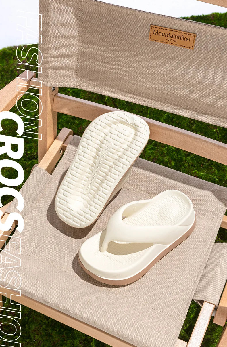 Woman flip flops Popular Design Shoes Casual Platform Sandals non-slip Outdoor slippers Unique features Flat sandals