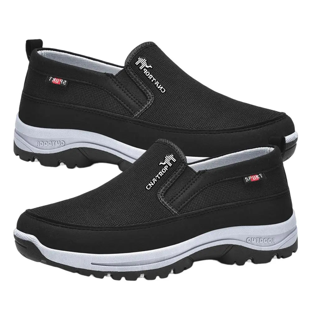 Men Shoes Comfortable Walking Shoes Lightweight Casual Sneakers Breathable Slip On Mens Loafers For Hiking Walking