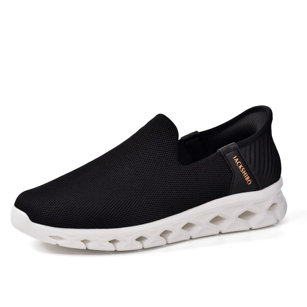 Slip on Sneakers Women Walking Shoes with Arch Support Memory Foam