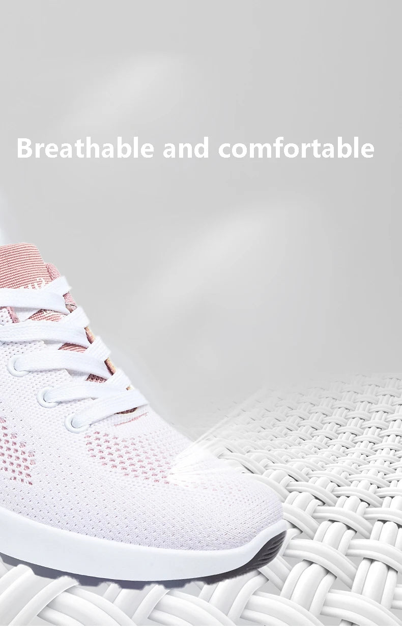Women's Sports Shoes, Spring Women Casual Sneakers Outdoor Running Shoes