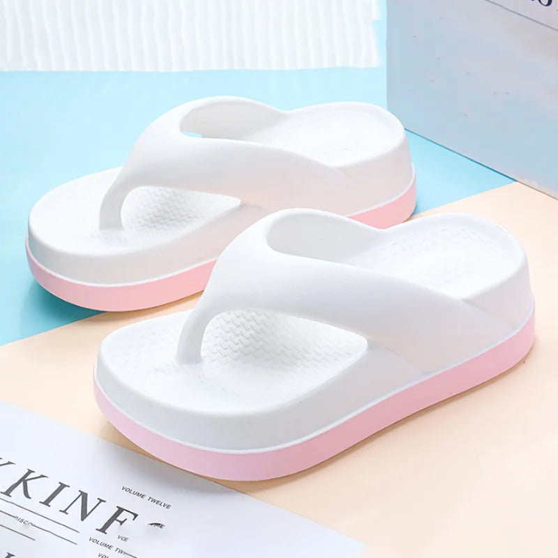 Woman flip flops Popular Design Shoes Casual Platform Sandals non-slip Outdoor slippers Unique features Flat sandals