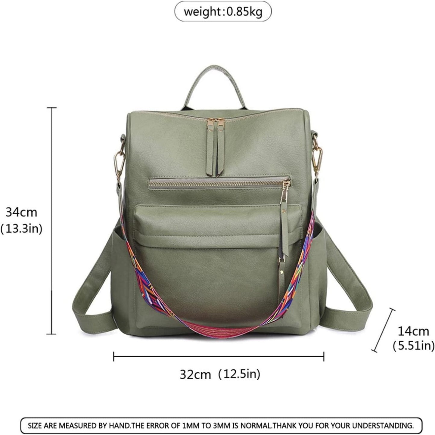 Backpack Purses for Women College Backpacks Convertible Shoulder Satchel Handbags