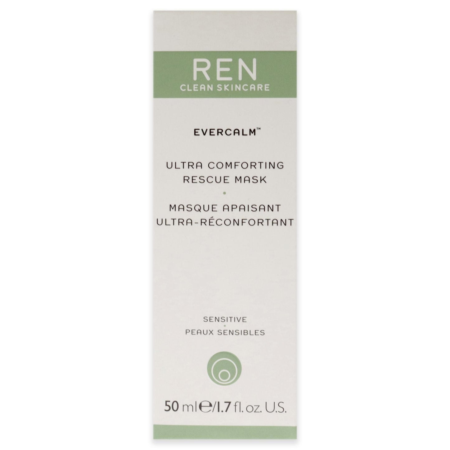 Evercalm Ultra Comforting Rescue Mask by REN for Unisex - 1.7 oz Mask