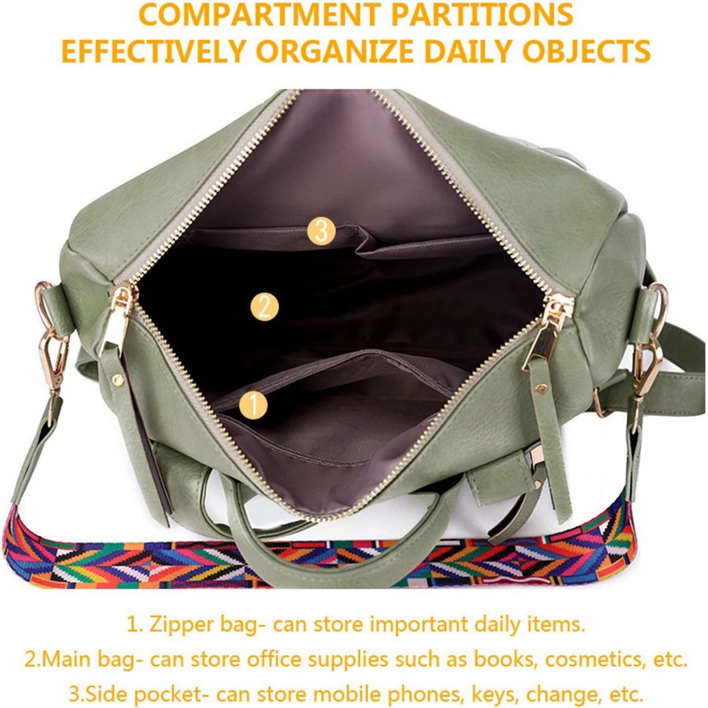 Backpack Purses for Women College Backpacks Convertible Shoulder Satchel Handbags