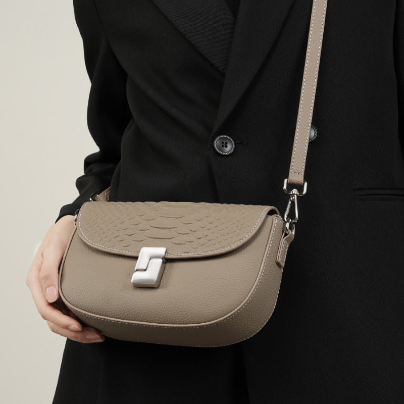 Women's One-shoulder Large Capacity Small Square Bag