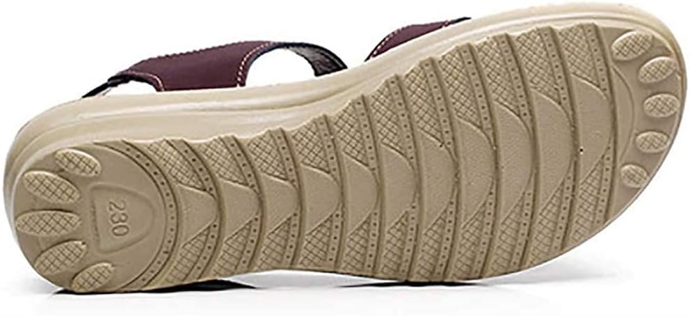 Sandals Soft Leather Flat Beach Sandals