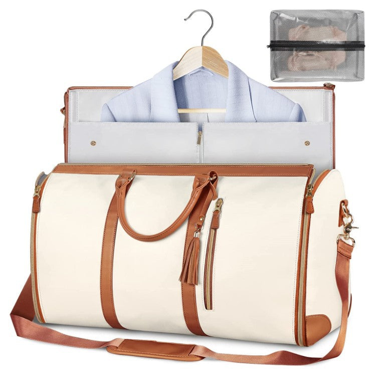 Large Capacity Travel Duffle Folding Suit Bag Waterproof Clothes Totes