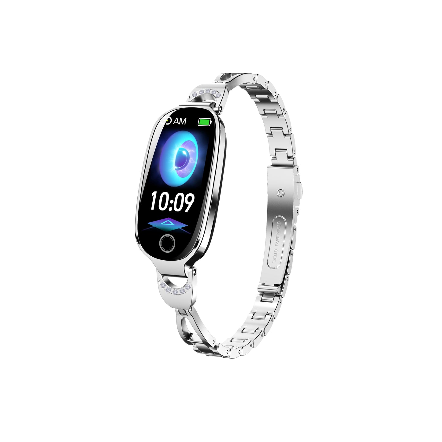 Gold Smartwatch For Women Compatible For Android& IOS, Smart Bracelet Waterproof