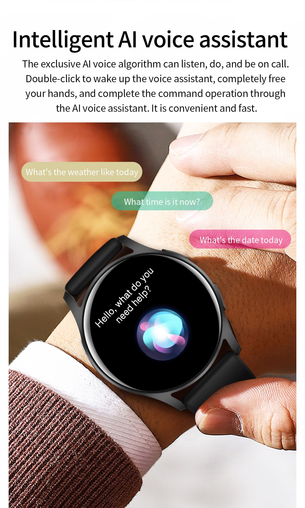 Trendy Smart Watch, Smart Watch For Men And Women, Make answer Calls, Wireless Smart Watch