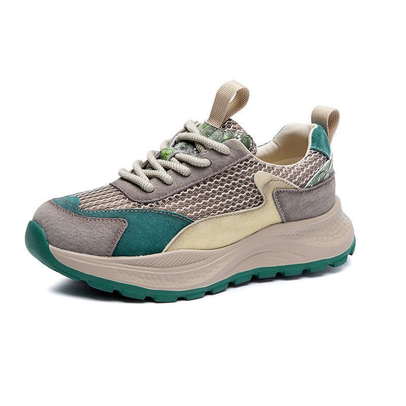 Womens Retro Casual Soft-soled Sneakers