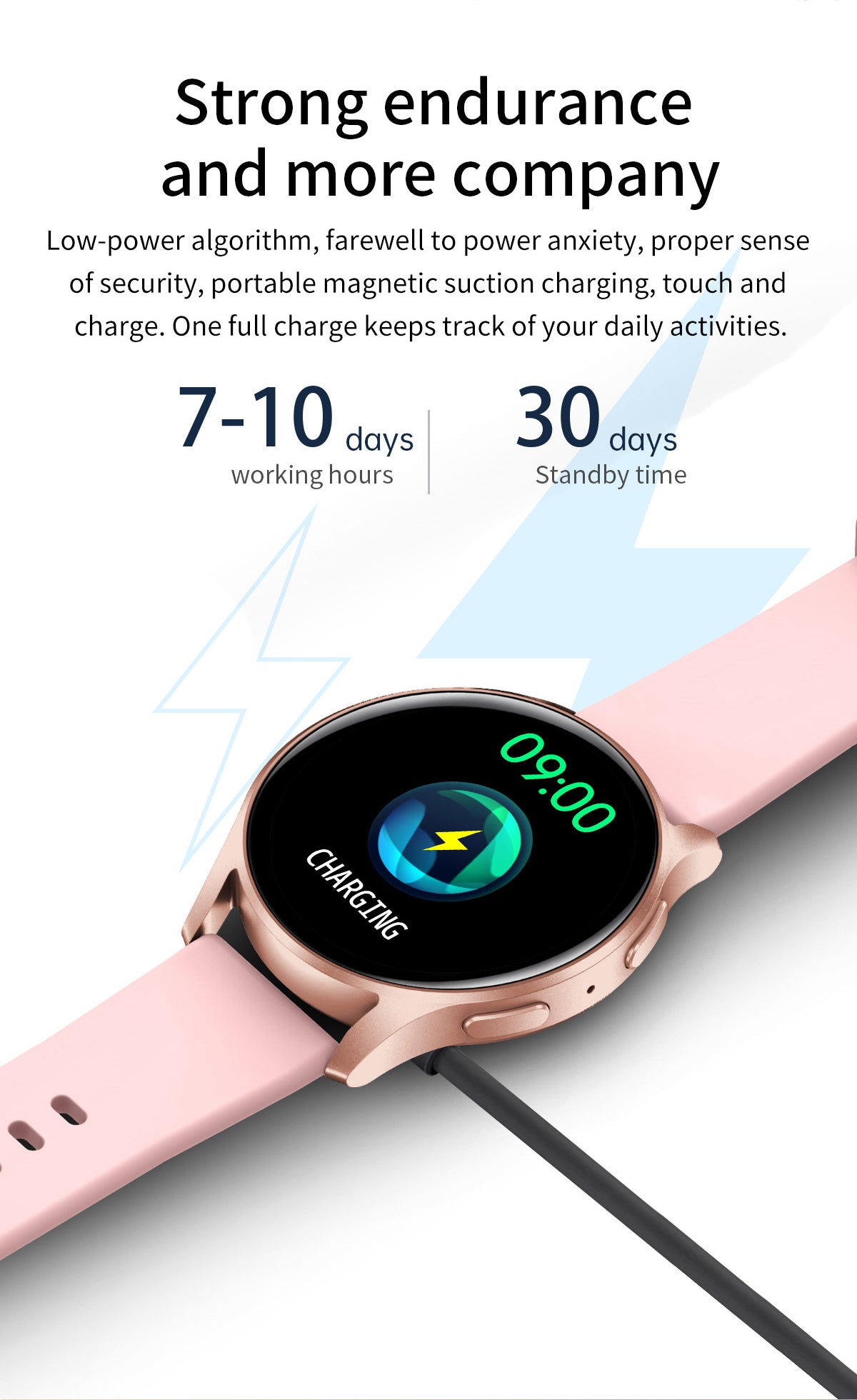 Trendy Smart Watch, Smart Watch For Men And Women, Make answer Calls, Wireless Smart Watch