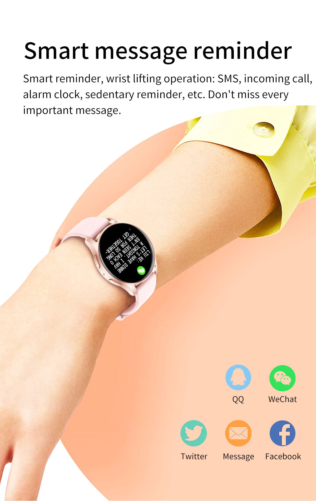 Trendy Smart Watch, Smart Watch For Men And Women, Make answer Calls, Wireless Smart Watch
