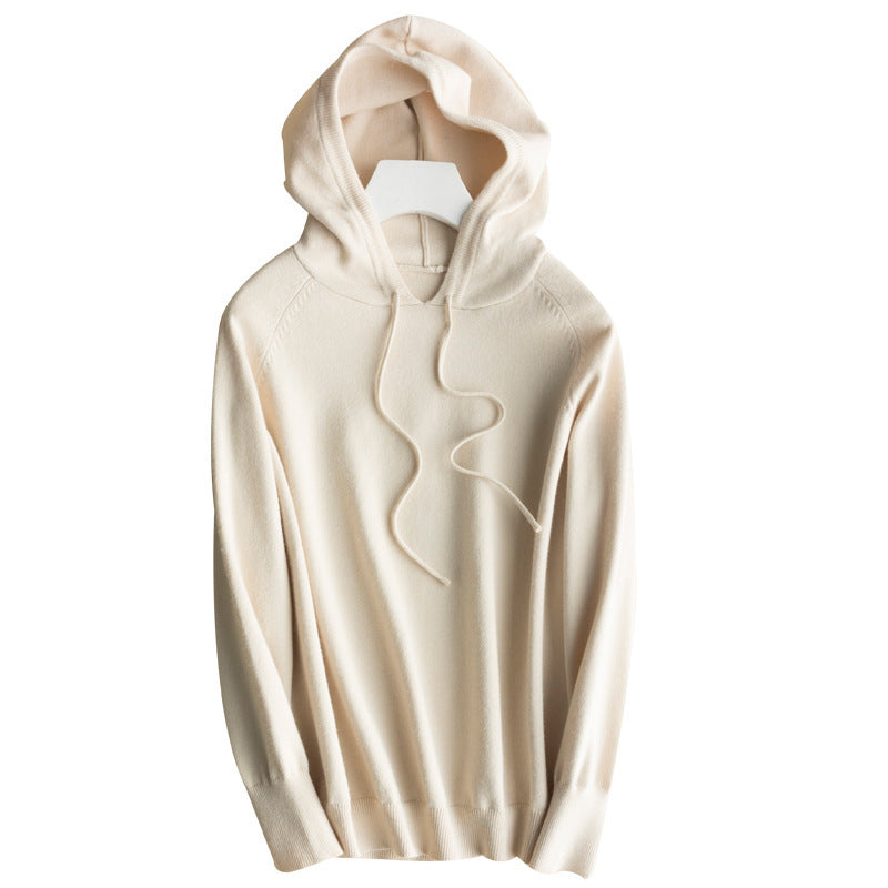 Womens Stylish Solid-color Hooded Jacket That Goes With Everything