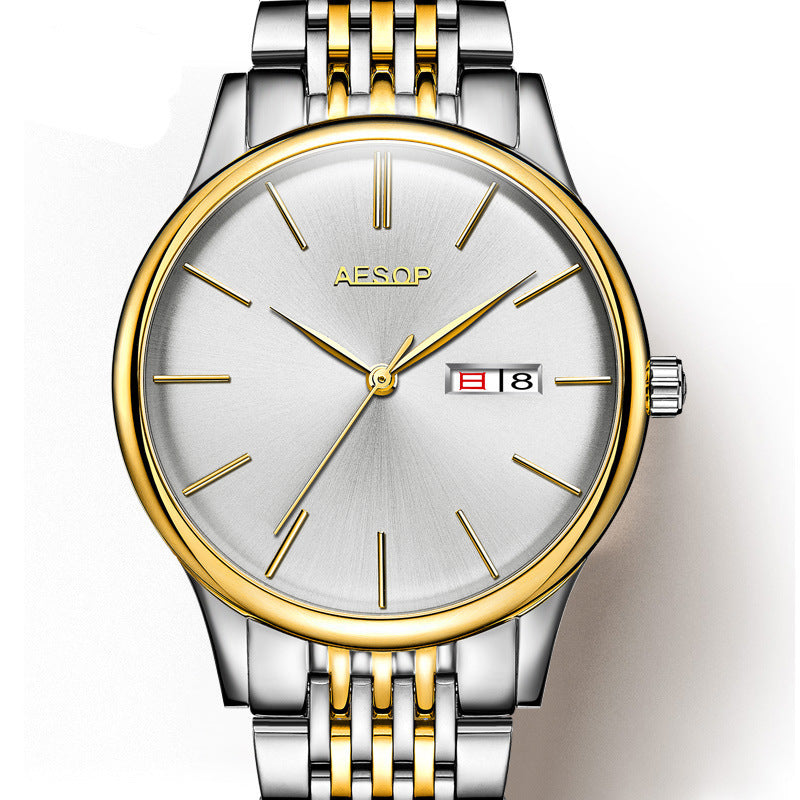 Men's Watches Business Mechanical Automatic Male Wrist Watch 5ATM Waterproof Sapphire Crystal Calendar