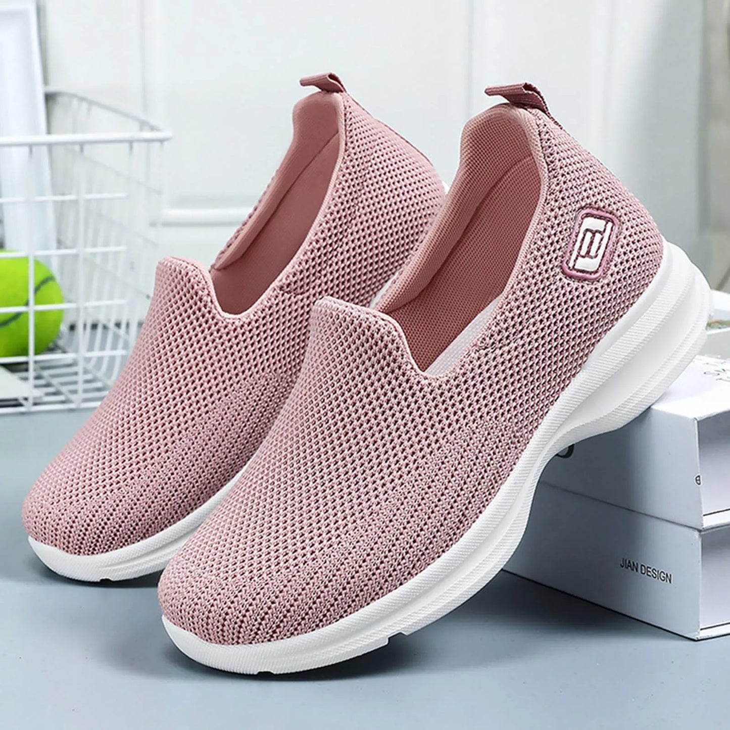 Women Sneakers Women's Spring And Summer Fashion Mesh Perforated Breathable Casual Shoes