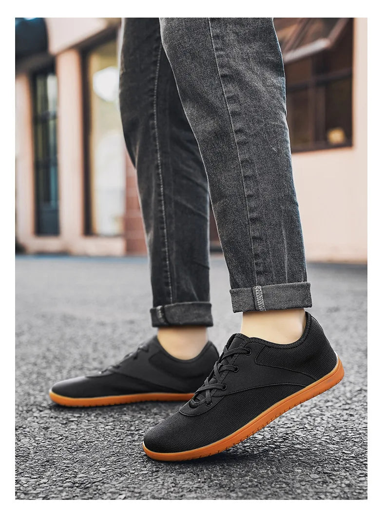 Running, Walking Shoes Lightweight and Breathable Sneakers Wide Barefoot Shoes