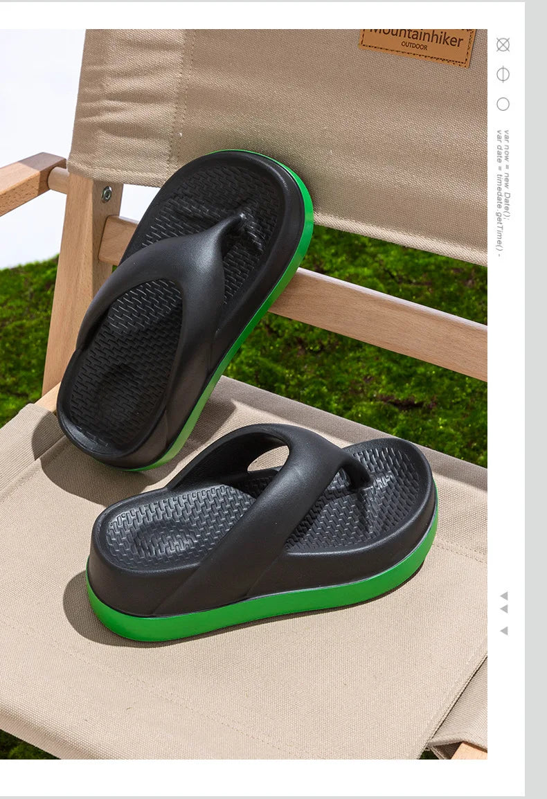 Woman flip flops Popular Design Shoes Casual Platform Sandals non-slip Outdoor slippers Unique features Flat sandals