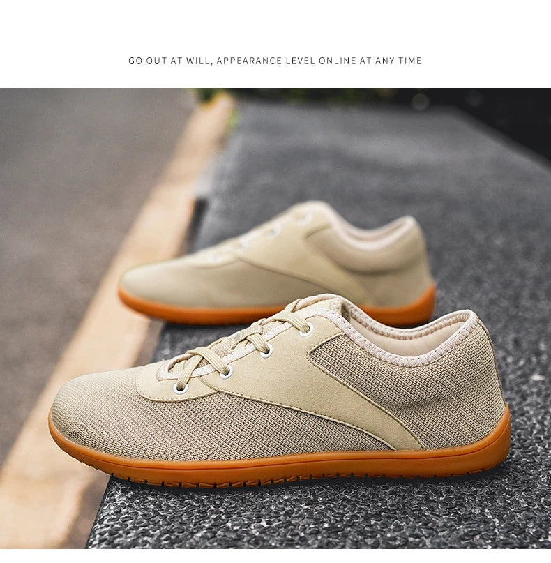 Running, Walking Shoes Lightweight and Breathable Sneakers Wide Barefoot Shoes
