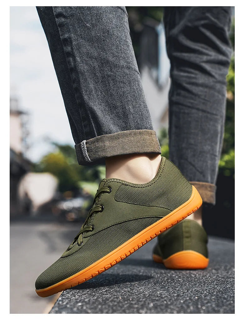 Running, Walking Shoes Lightweight and Breathable Sneakers Wide Barefoot Shoes