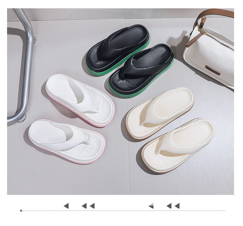 Woman flip flops Popular Design Shoes Casual Platform Sandals non-slip Outdoor slippers Unique features Flat sandals