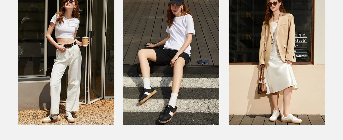 Women's Fashion Sneakers Comfortable Walking Shoes Casual Lace-Up Non Slip Sneakers