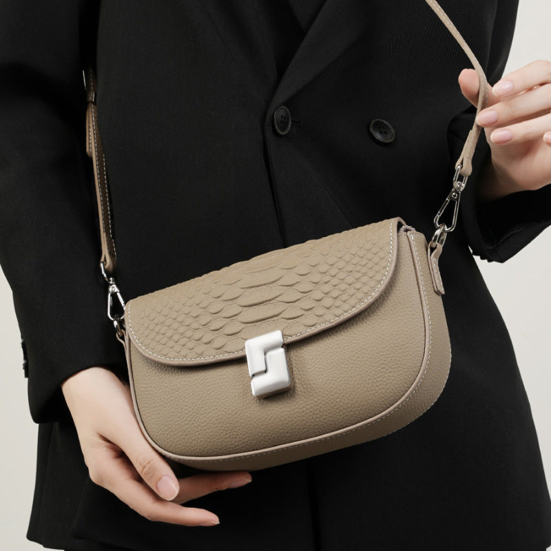 Women's One-shoulder Large Capacity Small Square Bag