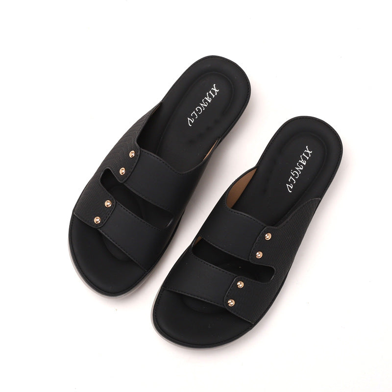 Womens Stylish Bohemian Beach Sandals For Outdoor Wear