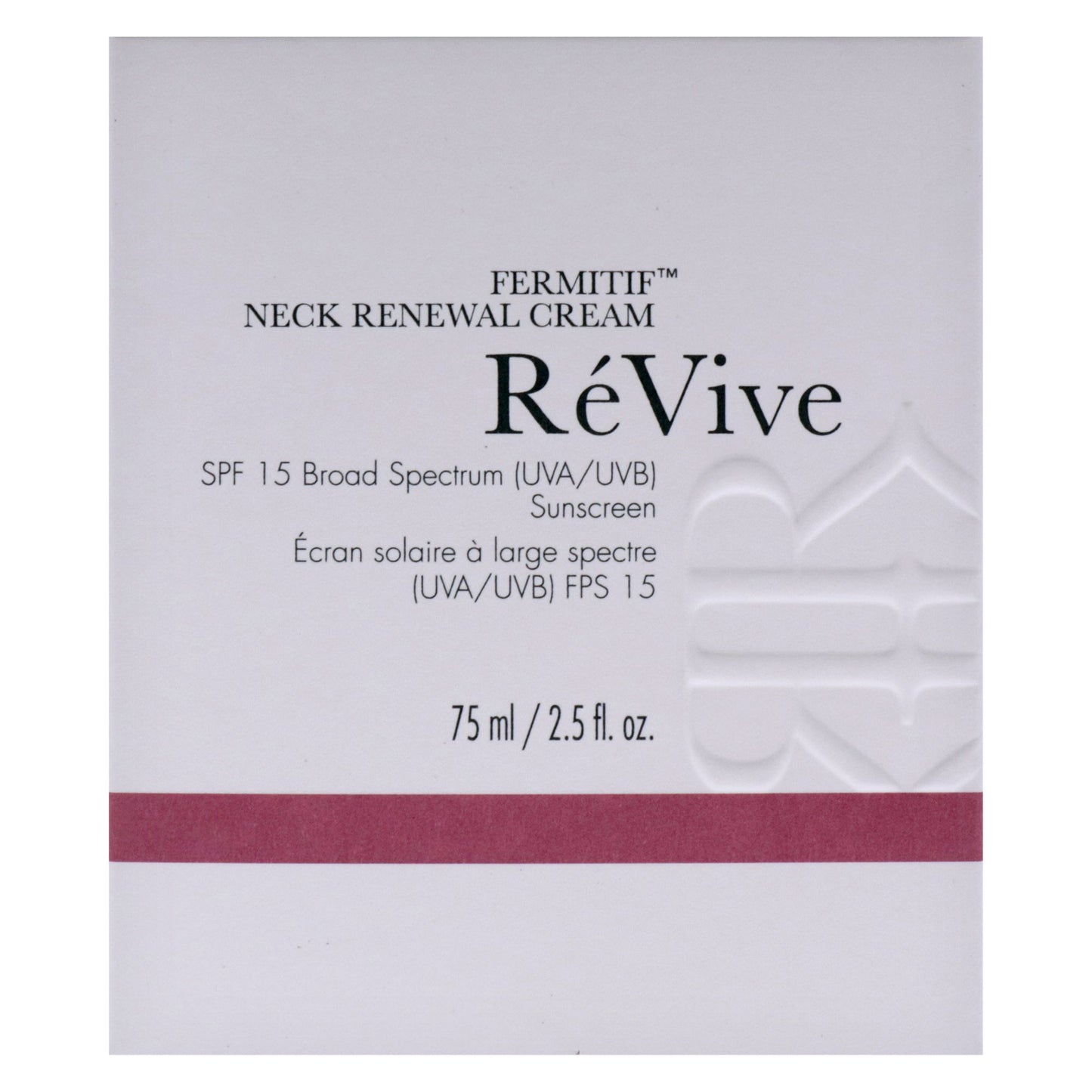 Fermitif Neck Renewal Cream Sunscreen SPF 15