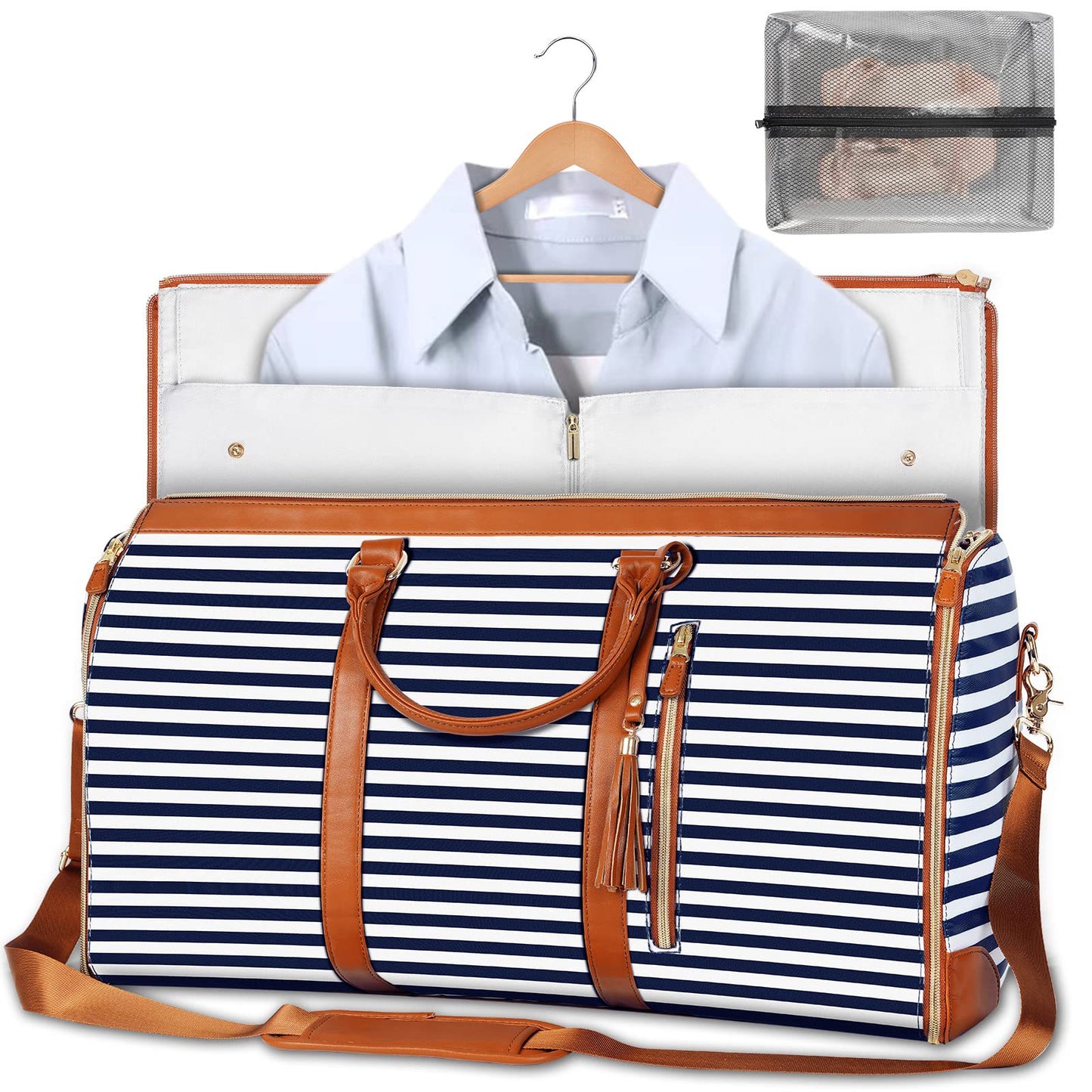 Large Capacity Travel Duffle Folding Suit Bag Waterproof Clothes Totes